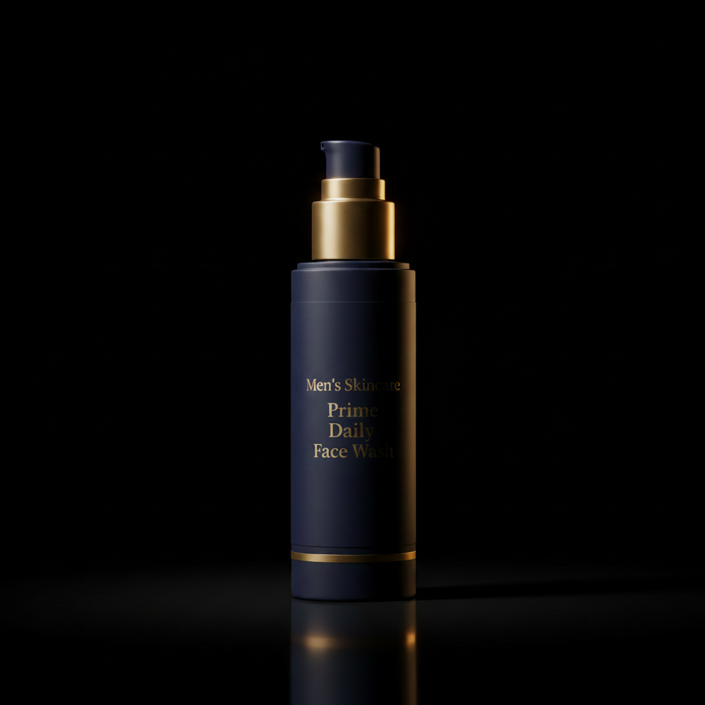 Face Wash dark premium