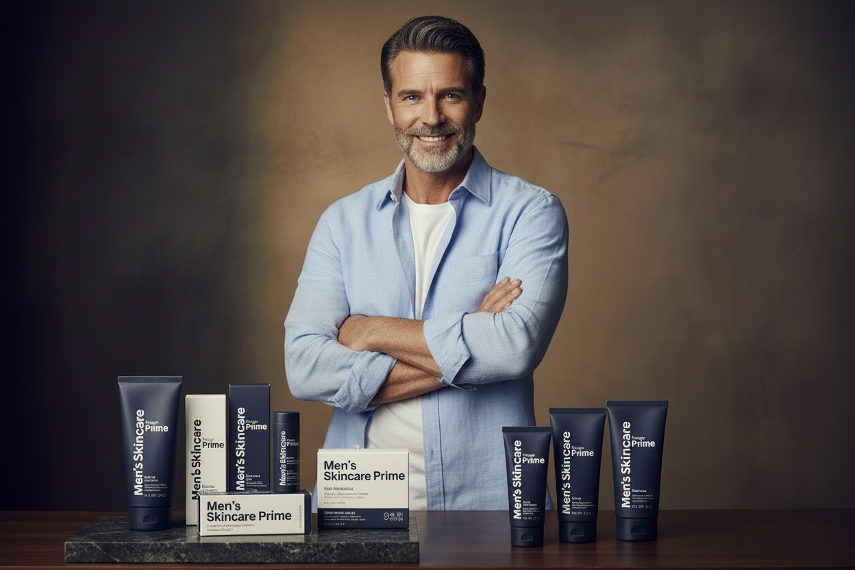 Men's Skincare Prime - New Pose